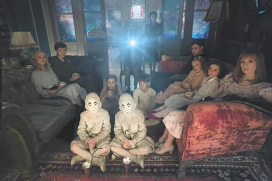 Just your typical movie night.