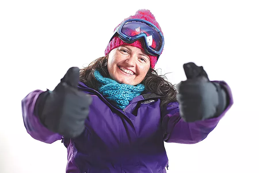 Snowlander editor Jen Forsyth