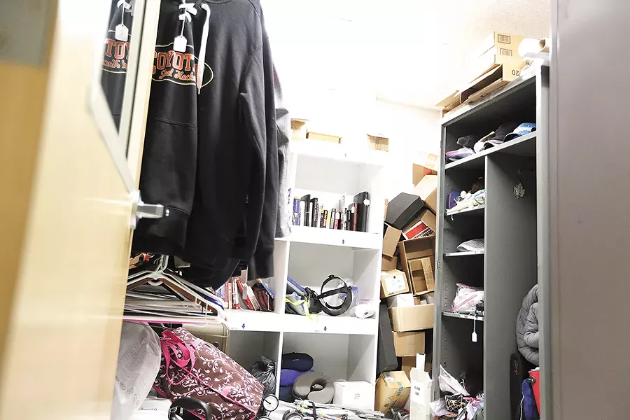 The Spokane International Airport's lost and found has received about 6,000 items this year alone. - YOUNG KWAK