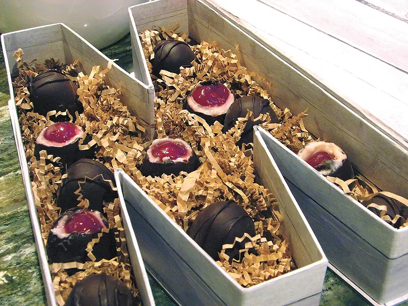 Mudge Chocolates uses local, sustainable ingredients in its sweets. - CARRIE SCOZZARO PHOTO