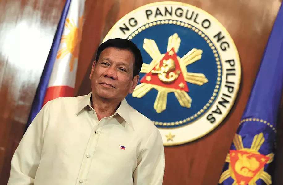 Philippine President Rodrigo Duterte: "I will kill all the drug lords."