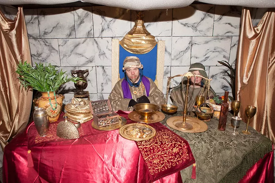 The annual "Journey to Bethlehem" Nativity display, Dec. 2-4, features more than 11 live actors.