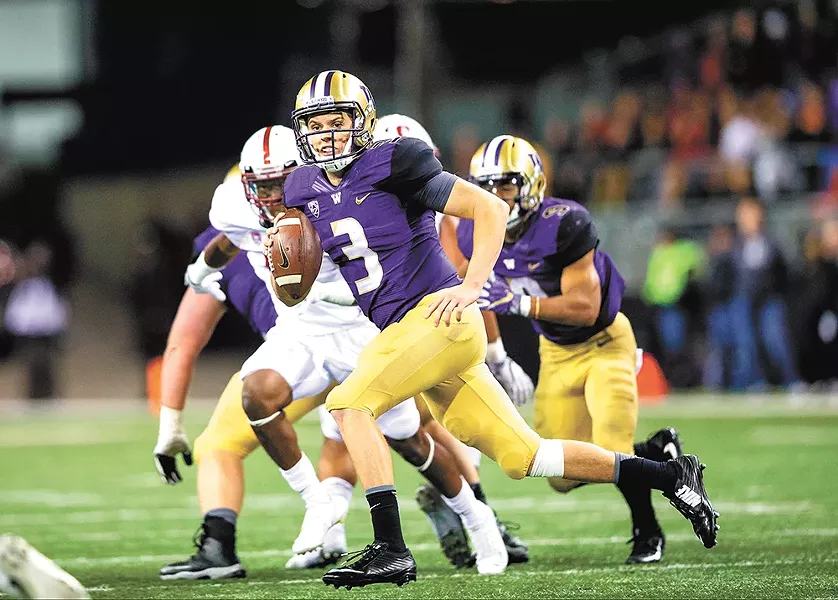 Jake Browning - SCOTT EKLUND/RED BOX PHOTO