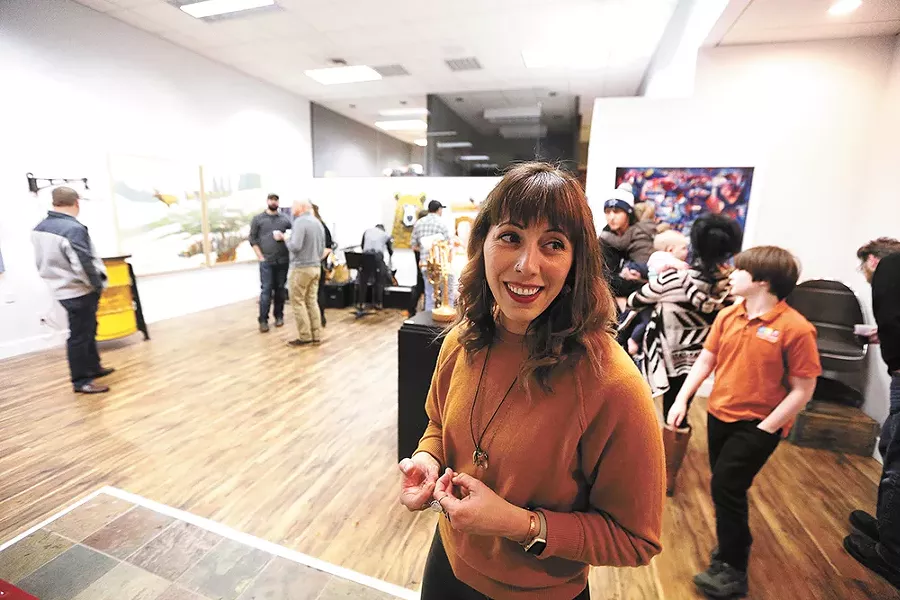 Jeni Riplinger-Hegsted, executive director of Emerge, a nonprofit aimed at bolstering arts and culture in Coeur d'Alene. - YOUNG KWAK