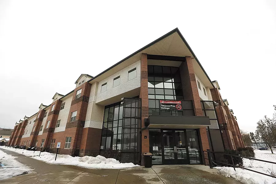 A freshman at North Idaho College and the three men she says raped her all lived in the school's residence hall. - YOUNG KWAK