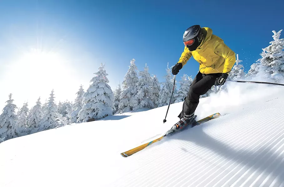 Clear and sunny — and potentially frigid —requires the proper attire.