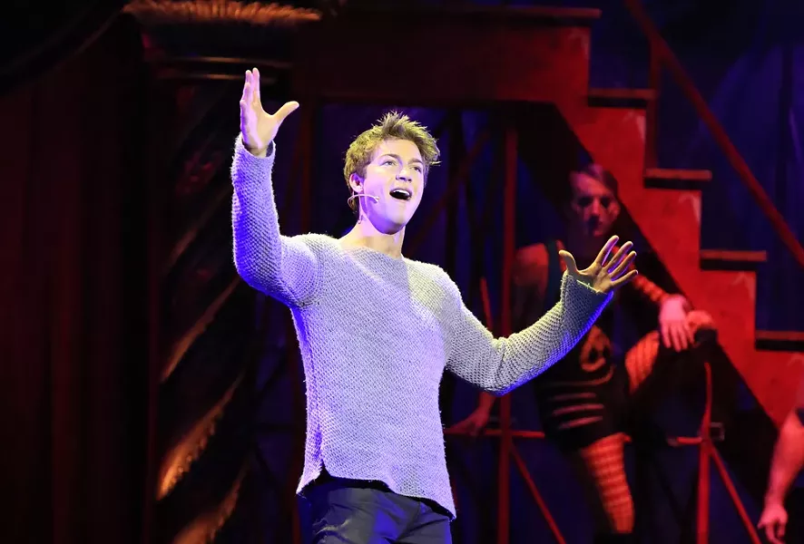 Naysh Fox plays the title character in Pippin.