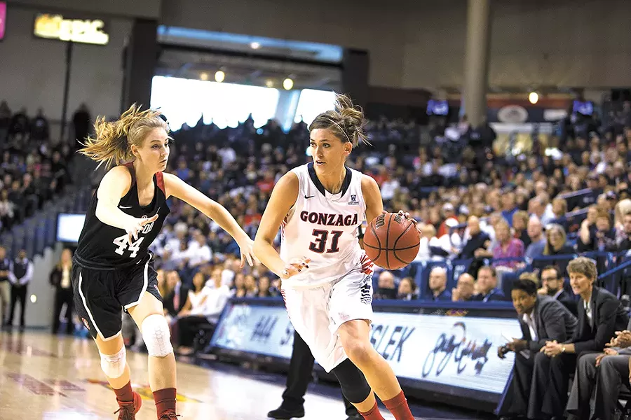 The Gonzaga women take on San Diego on Feb. 23, the opening night of Restaurant Week.
