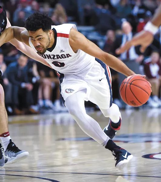 Silas Melson is a key player in the Gonzaga backcourt. - RAJAH BOSE