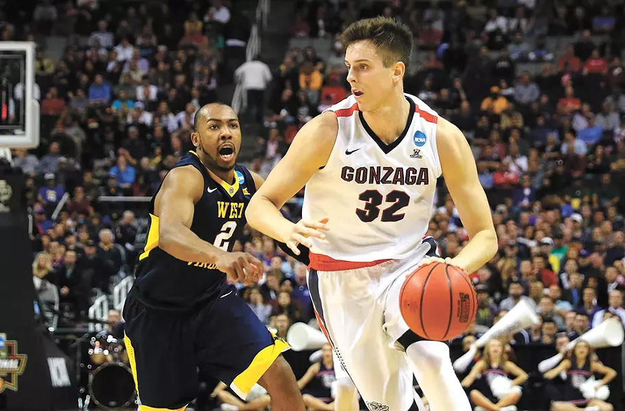 Gonzaga freshman big man Zach Collins. - TORREY VAIL/GU ATHLETICS