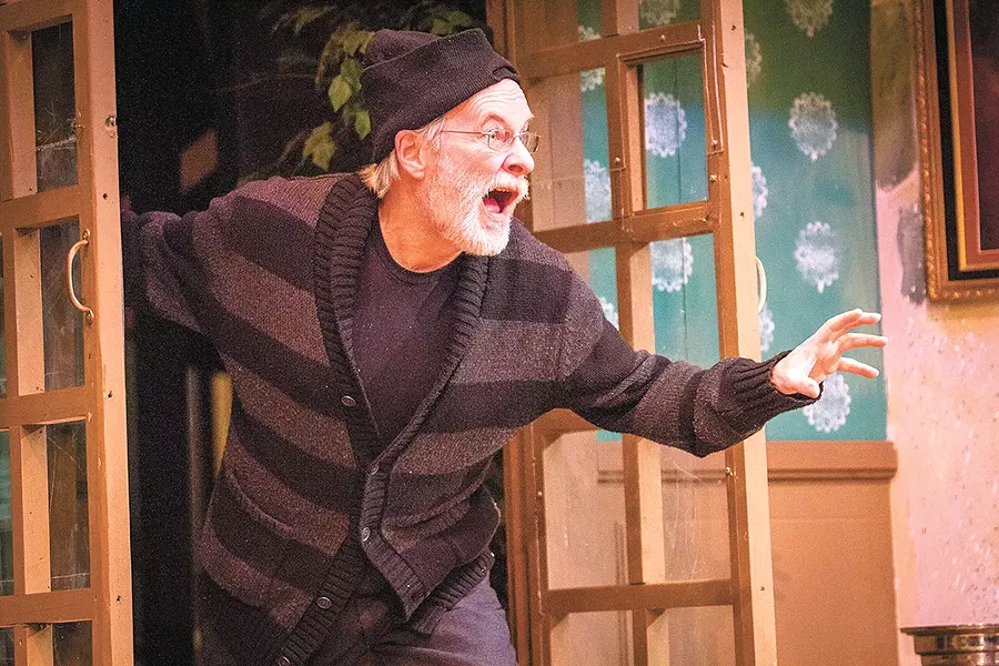 Gary Pierce plays Selsdon Mowbray in Noises Off. - JEFF FERGUSON