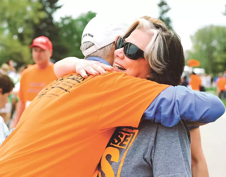 Raise awareness of multiple sclerosis on April 2.