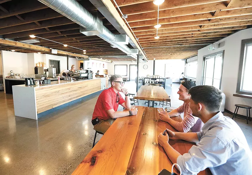 Vessel Coffee Roasters is a caffeine destination point in the evolving Monroe neighborhood. - YOUNG KWAK
