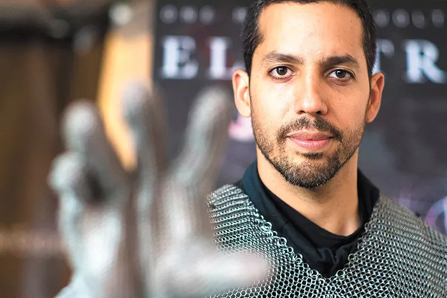 Says David Blaine: "I'm not athletic by birth, but I am by choice and by practice."