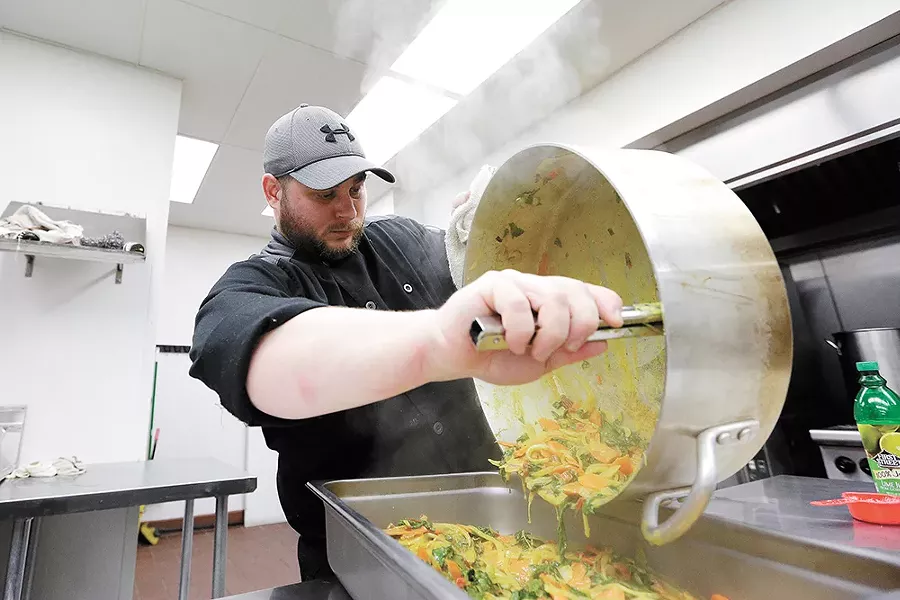 Executive chef Aaron Ambute - YOUNG KWAK