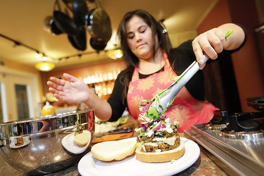 Chef Jamie Aquino's cooking classes are "all about celebrating plants." |young kwak photo