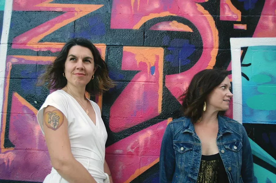Rachel Weinstein and Katie Brunelle, founders of the Adulting School in Maine.