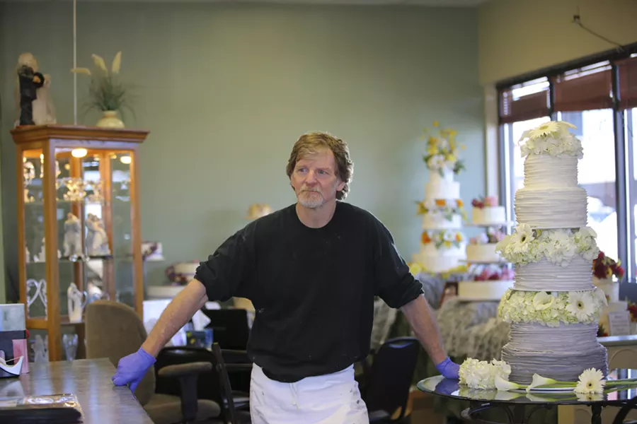 Jack Phillips, the operator of Masterpiece Cakeshop in Lakewood, Colo., Oct. 30, 2014. The U.S. Supreme Court on June 26, 2017, agreed to hear an appeal from Phillips, who has religious objections to same-sex marriage and had lost a discrimination case for refusing to create a cake to celebrate such a union. - MATTHEW STAVER/THE NEW YORK TIMES