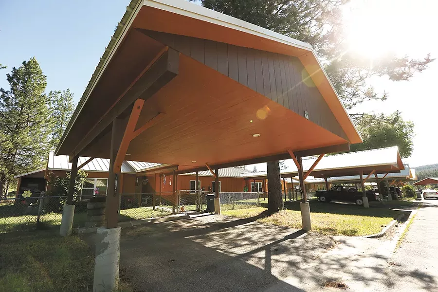 A $1 million grant will help the tribe install solar panels to power elder housing, shown here. - YOUNG KWAK