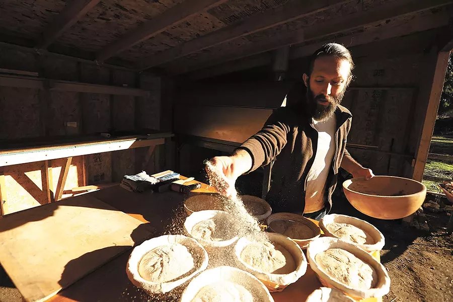 This portrait of local baker Shaun Thompson Duffy is featured in Snapshot. - YOUNG KWAK