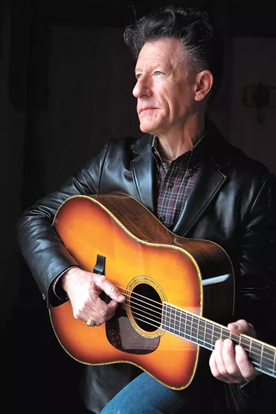 Country star Lyle Lovett performs at the Fox on Friday night.