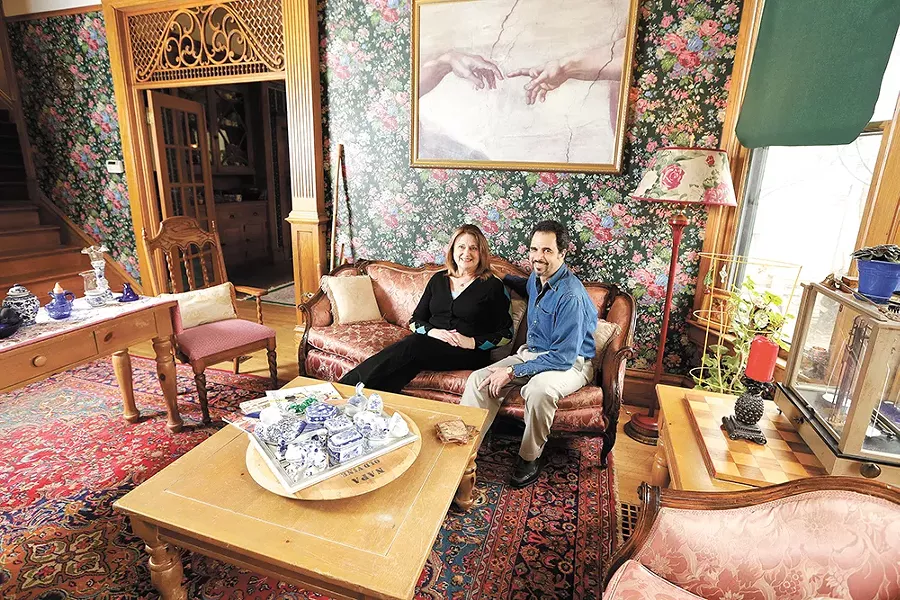 Spokane's 1899 House Bed & Breakfast, owned by Gillian Cranehahn and Louie Flores III, is friendly to cannabis. - YOUNG KWAK