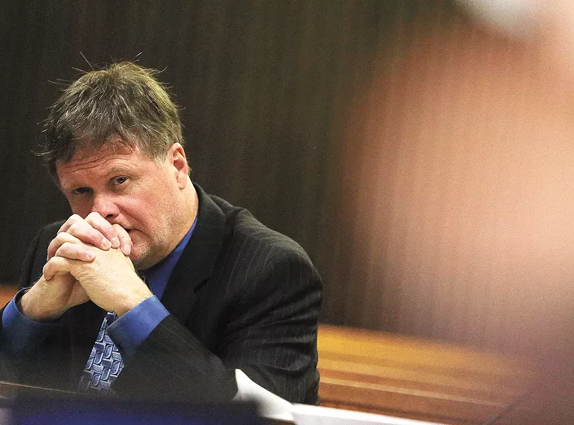 Cossey's skills will be put to the test next month when he defends former SPD Sgt. Gordon Ennis from rape charges. - YOUNG KWAK