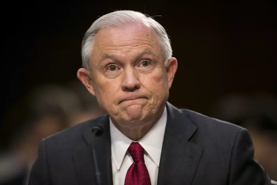 Attorney General Jeff Sessions - AL DRAGO/THE NEW YORK TIMES