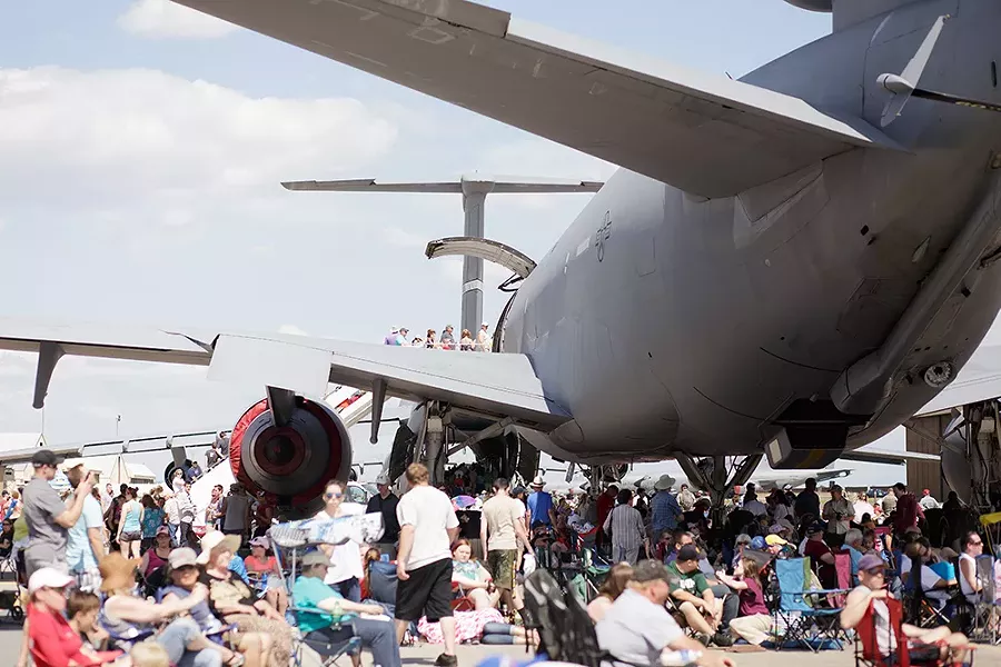 Skyfest is back at Fairchild to celebrate the base's 75th anniversary. - YOUNG KWAK