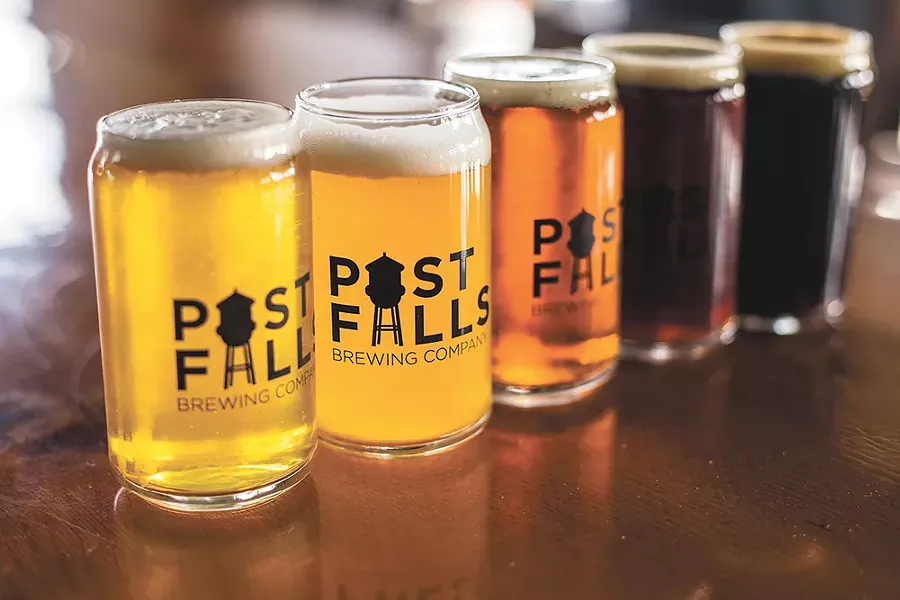Post Falls Brewing is tapping into the trend of New England-style IPAs. - DAN COUILLARD
