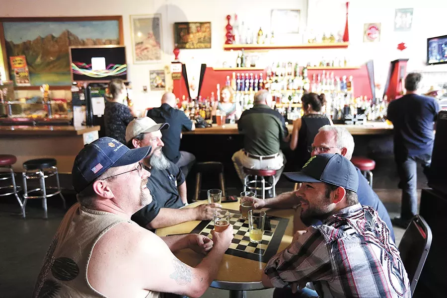 Checkerboard Bar has daily specials from 4 to 6 pm. - YOUNG KWAK