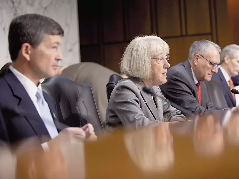Sen. Patty Murray is the lone holdout on hosting a town hall in Spokane among the area's D.C. representatives.