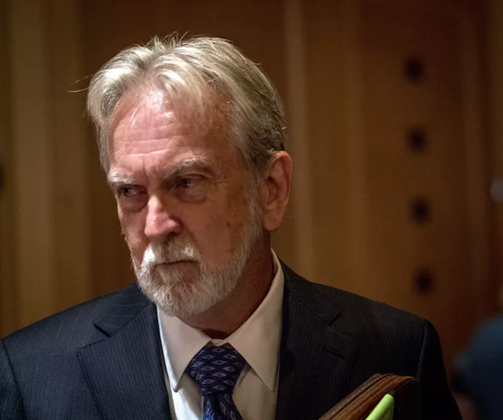 James Mitchell, one of two psychologists who helped devise the CIA’s interrogation program after the 2001 terrorist attacks, in Hollywood, Fla., July 5, 2017. - ANGEL VALENTIN/THE NEW YORK TIMES