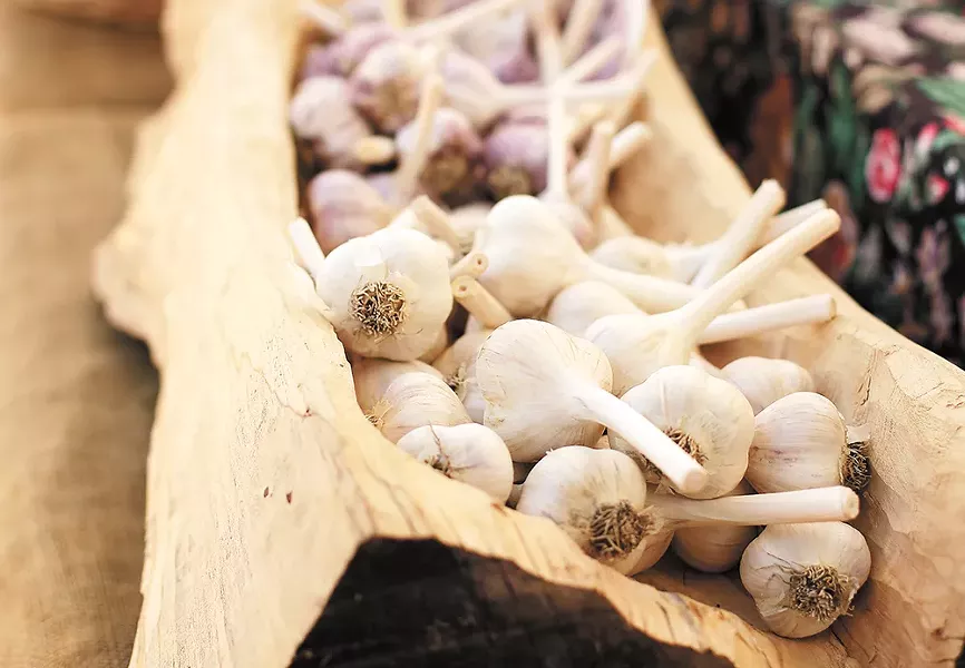 Most grocers only sell one variety of garlic, but there are many others to discover. - YOUNG KWAK