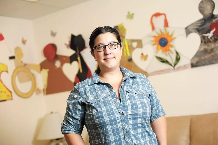 "Everyone should have a right to some type of human dignity and decency," Wear says. - YOUNG KWAK