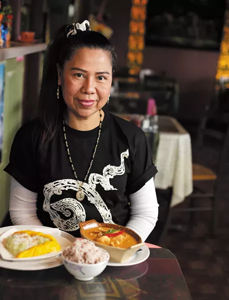 Phonthip Tungkana, owner of Phonthip's Thai Table. - YOUNG KWAK