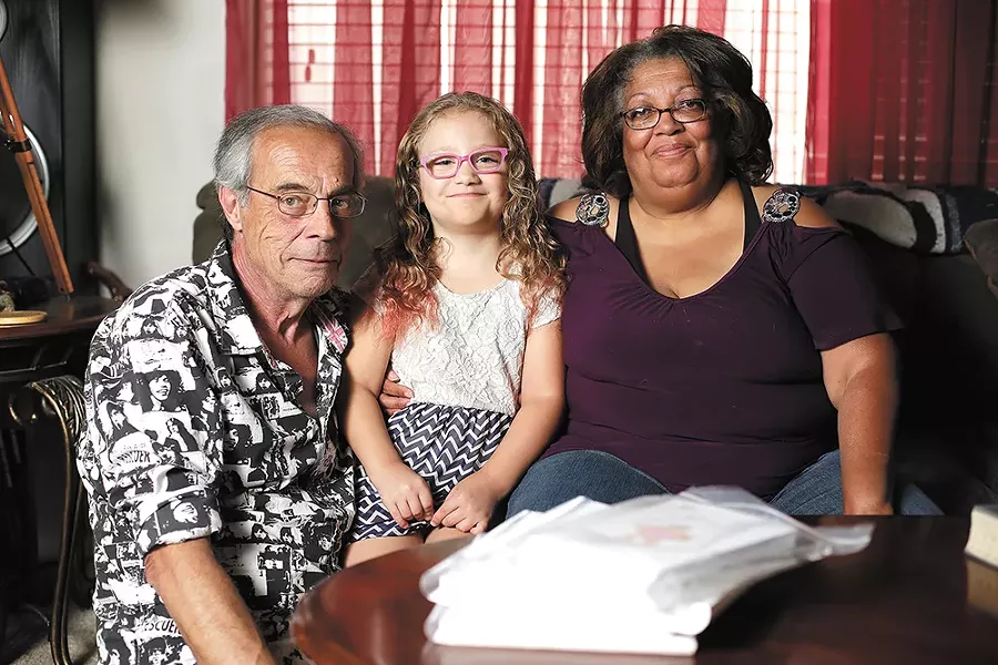 Ted and Leslie Gwiazda pulled their daughter, Lala, out of WAVA, saying the school isn't good for kids with special needs. - YOUNG KWAK