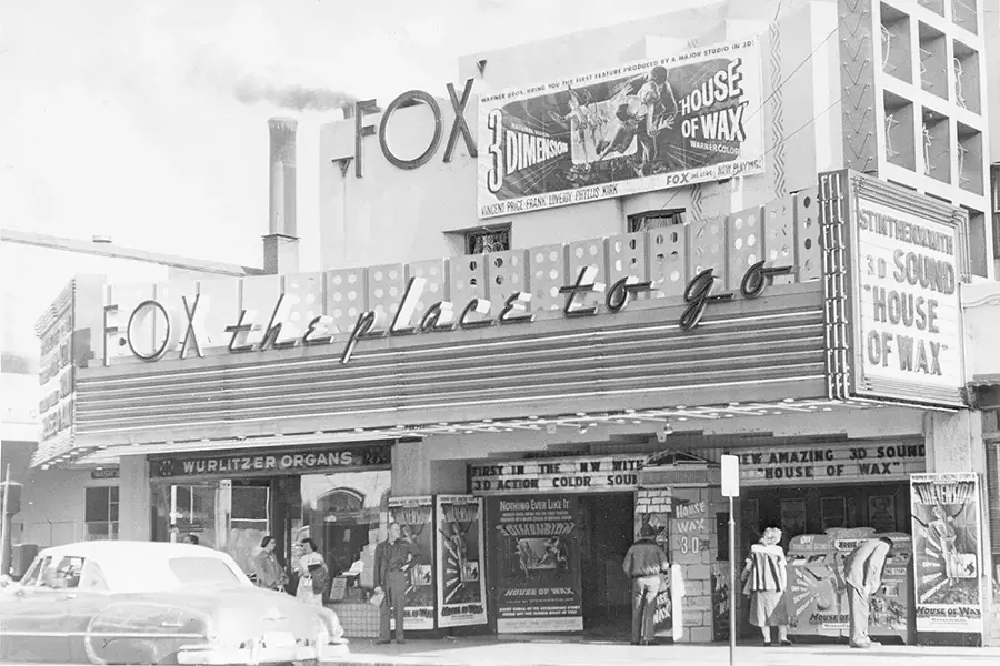 The Fox in the '50s