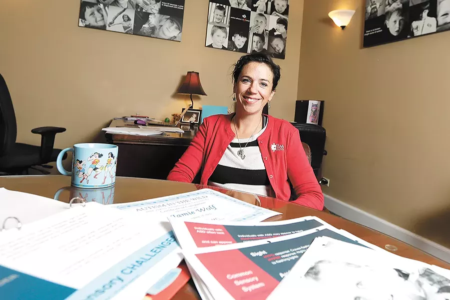 "You can't just say there are 10 types of autism and here's how to handle them. We have to teach them how to think like a person with autism, so they have tools in their toolbox," says Holly Bahme Lytle. - YOUNG KWAK