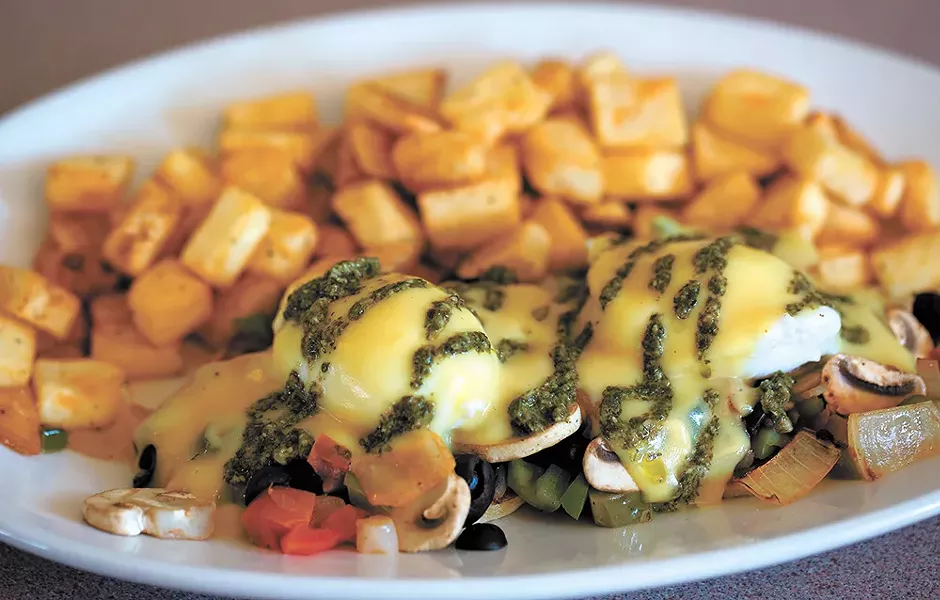 The Cali features avocado, turkey and a sun-dried tomato drizzle. - TESS FARNSWORTH