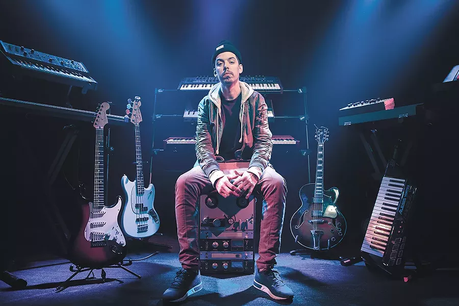 Benjamin Laub, aka Grieves, might be a socially conscious white rapper from Seattle, but he's hardly a Macklemore clone. - CARLOS CRUZ