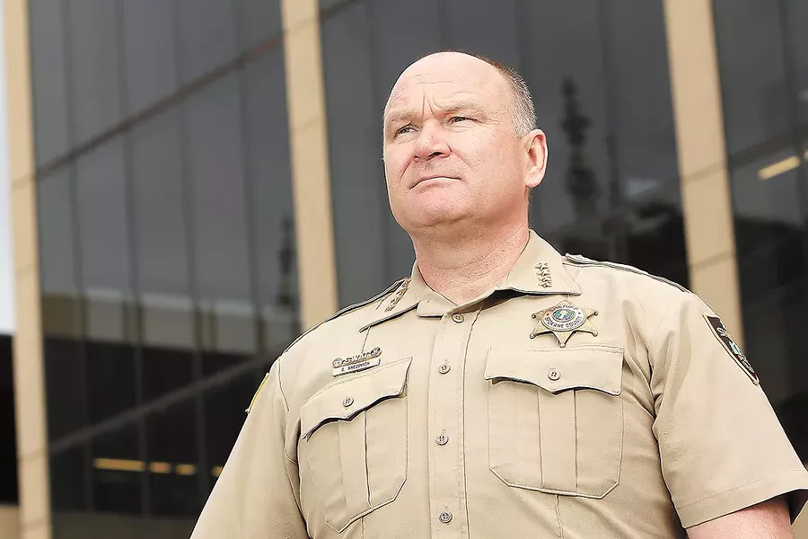Sheriff Ozzie Knezovich says his office investigated multiple threats in the days after the shooting. - YOUNG KWAK
