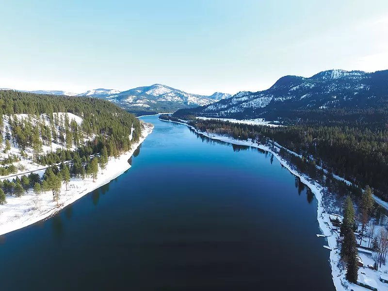 The Pend Oreille River between Ione and Cusick off Highway 20. - KEITH CAMPBELL PHOTO