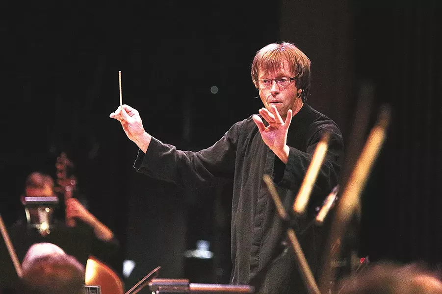 Spokane Symphony music director Eckart Preu.