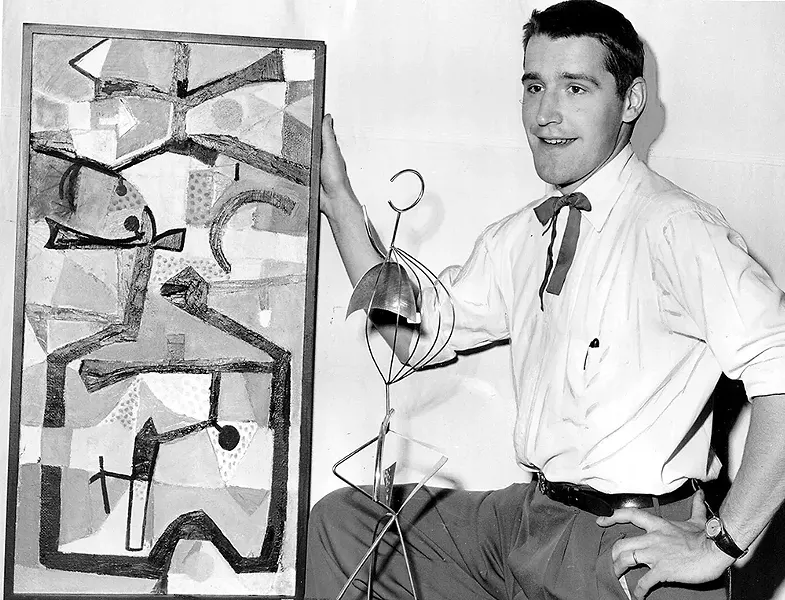 A young Harold Balazs. - COURTESY ART SPIRIT GALLERY