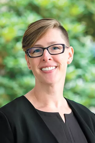Ferris High's Mandy Manning is a finalist for Teacher of the Year.