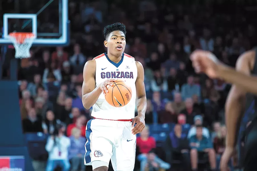 Sophomore Rui Hachimura could be the next Zags big man to make a splash in the pros. - LIBBY KAMROWSKI