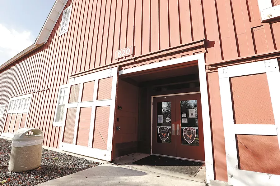 EWU's Red Barn houses the university's police department. - YOUNG KWAK