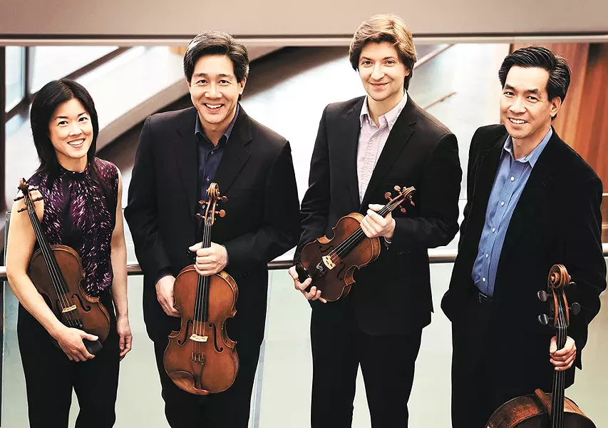 The Grammy-winning Ying String Quartet.