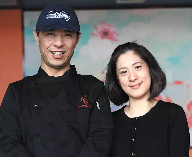 JJ and Monica Lu opened Chef Lu's Asian Bistro in late 2017. - QUINN WELSCH